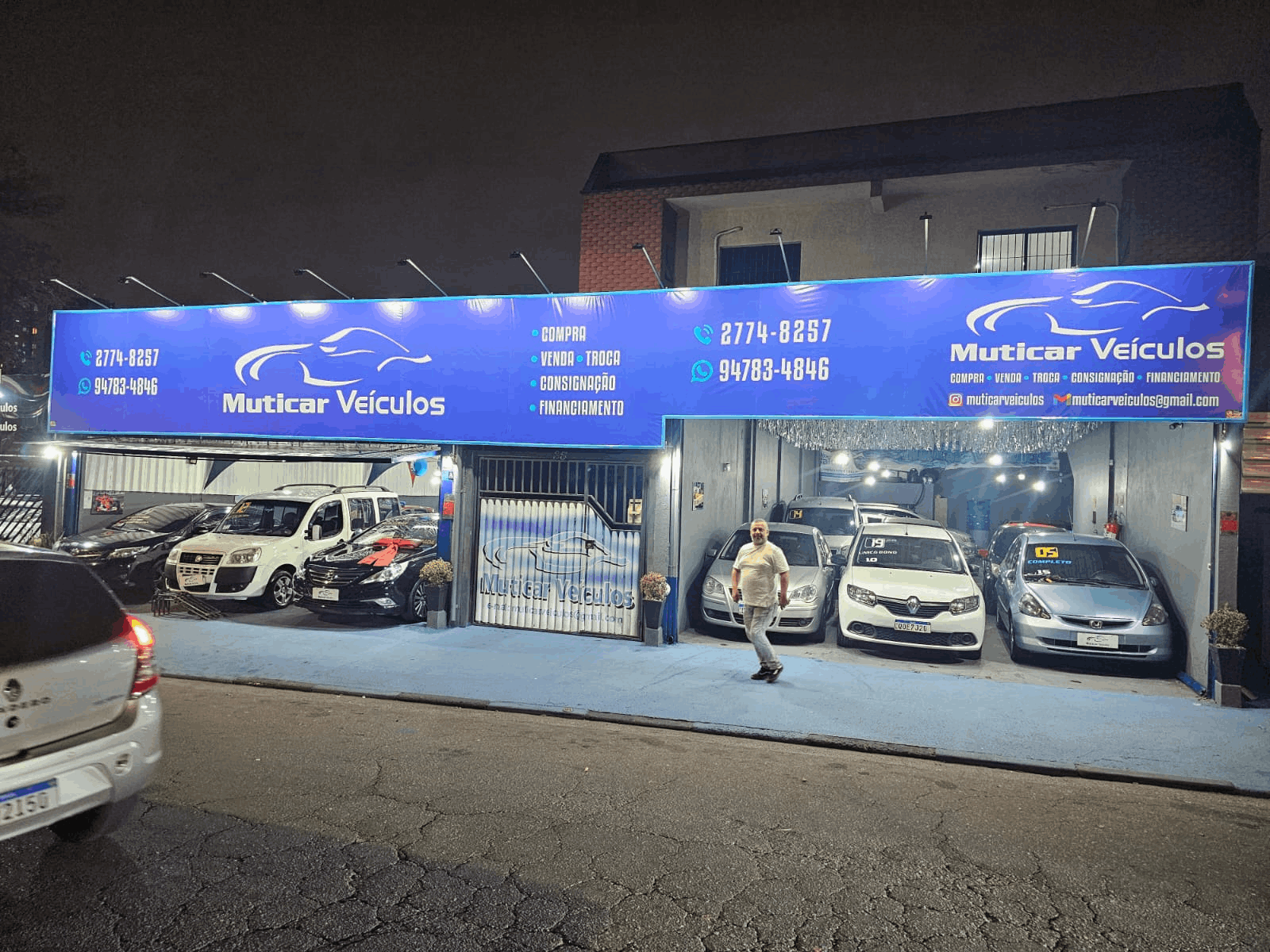 venda troca compra financiamento consignação de automoveis seminovos em Santo André